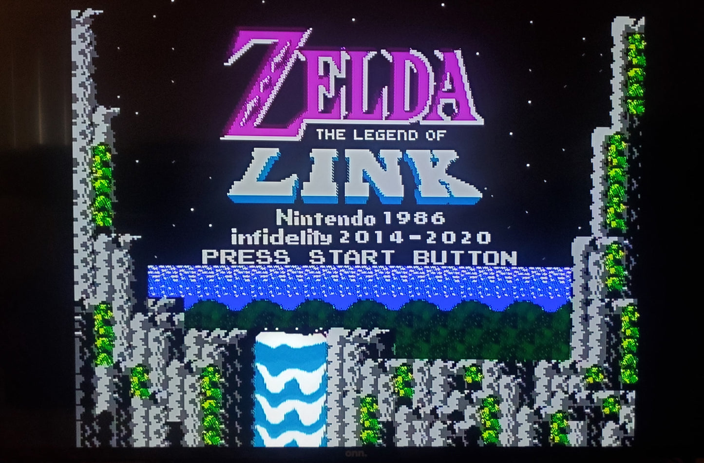 Zelda The Legend of Link NES Video Game Nintendo Entertainment System
