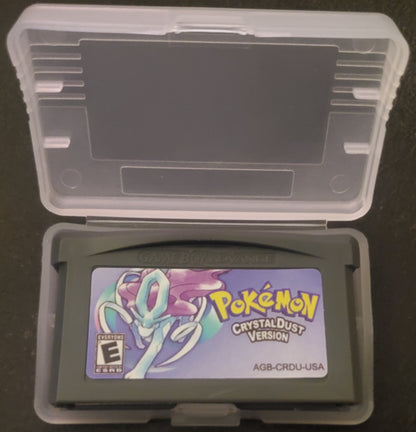 Pokemon CrystalDust GBA ROM Hack Video Game Boy Advance