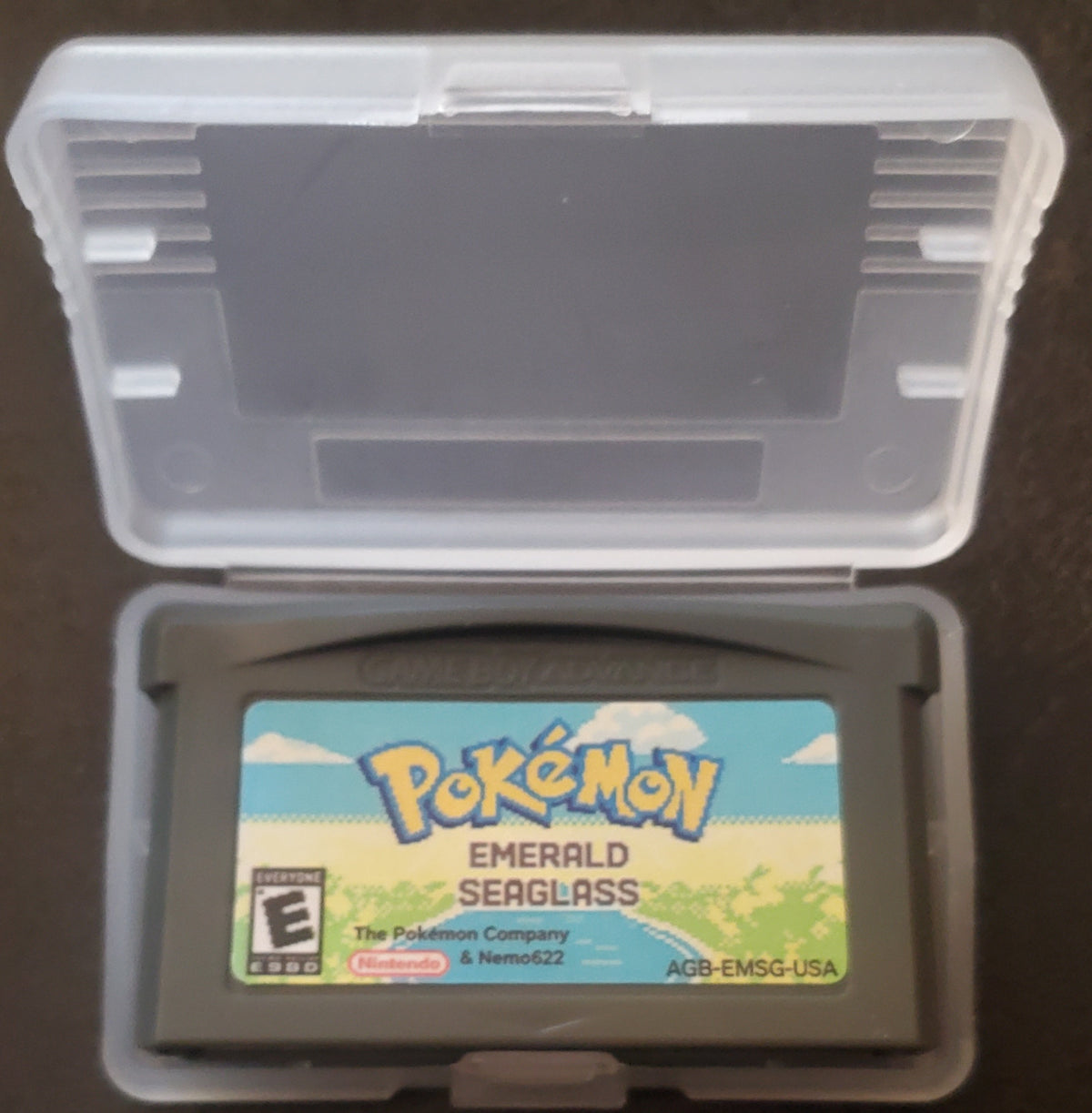 Pokemon Emerald Seaglass GBA Pokemon ROM Hack Video Game Boy Advance