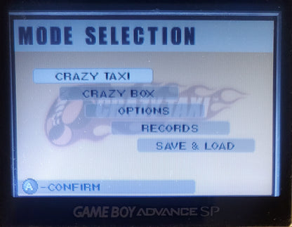 Crazy Taxi: Catch A Ride GBA Video Game Boy Advance 2003