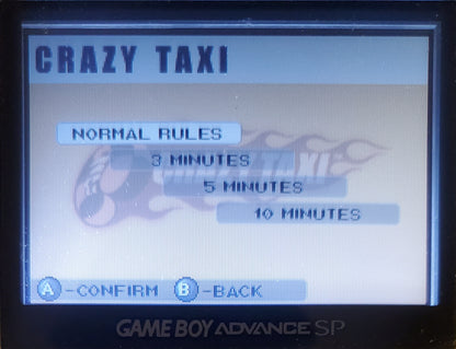 Crazy Taxi: Catch A Ride GBA Video Game Boy Advance 2003