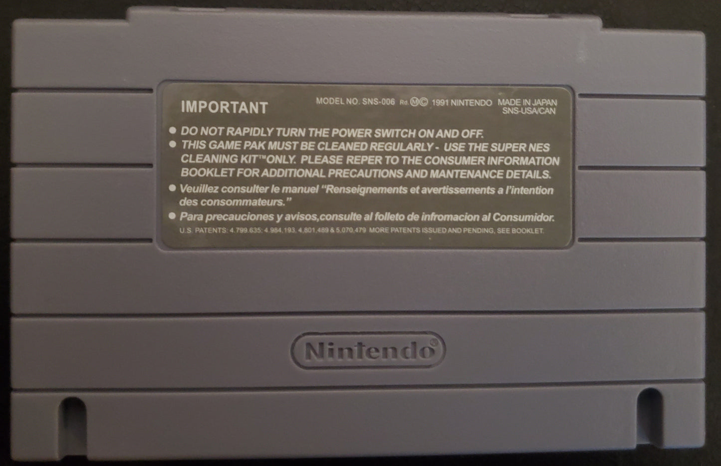 Syndicate SNES Video Game Cartridge Super Nintendo 1995