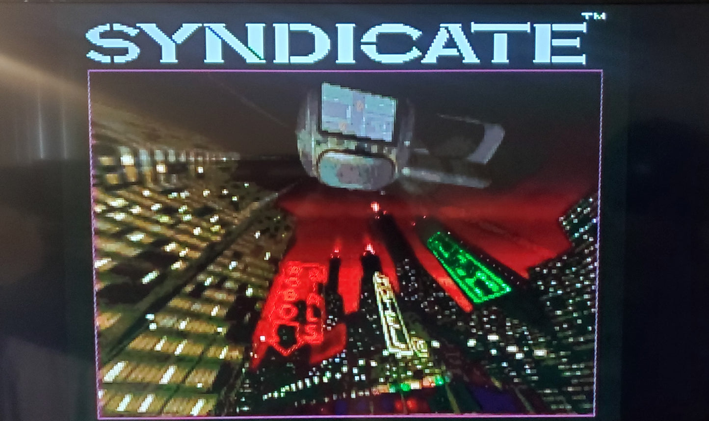 Syndicate SNES Video Game Cartridge Super Nintendo 1995