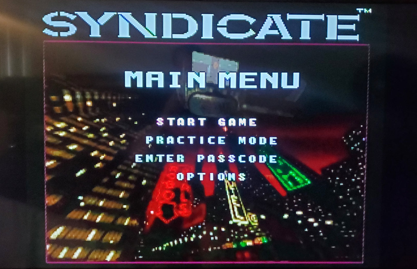 Syndicate SNES Video Game Cartridge Super Nintendo 1995