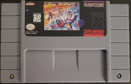 Mega Man X3 SNES Video Game Cartridge Super Nintendo 1995