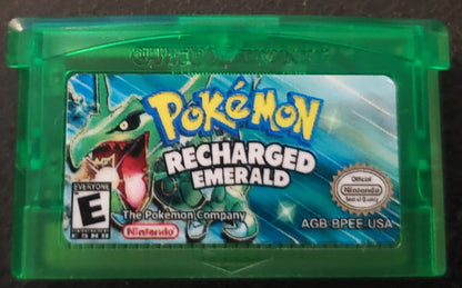 Pokemon ROM Hacks GBA Video Game Cartridges Custom Gameboy Advance
