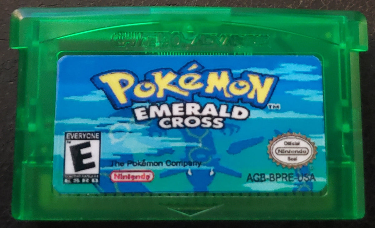 Pokemon ROM Hacks GBA Video Game Cartridges Custom Gameboy Advance