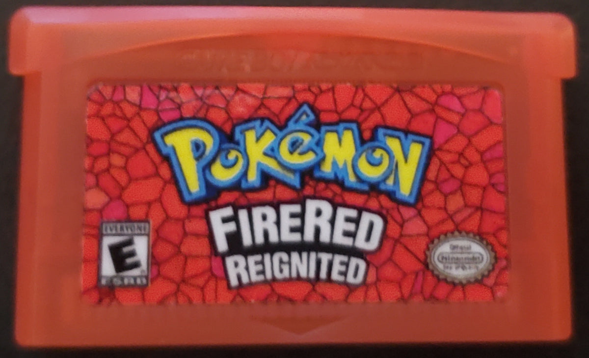 Pokemon ROM Hacks GBA Video Game Cartridges Custom Gameboy Advance