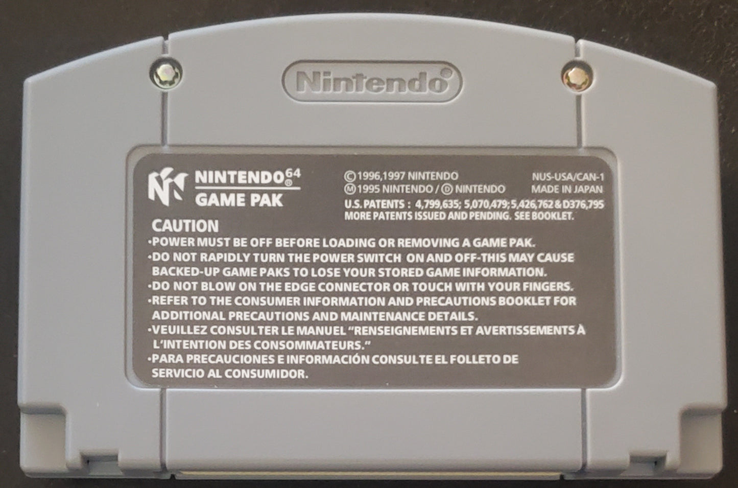 Wrestlemania 2000 N64 Nintendo 64 Video Game Cartridge 1999