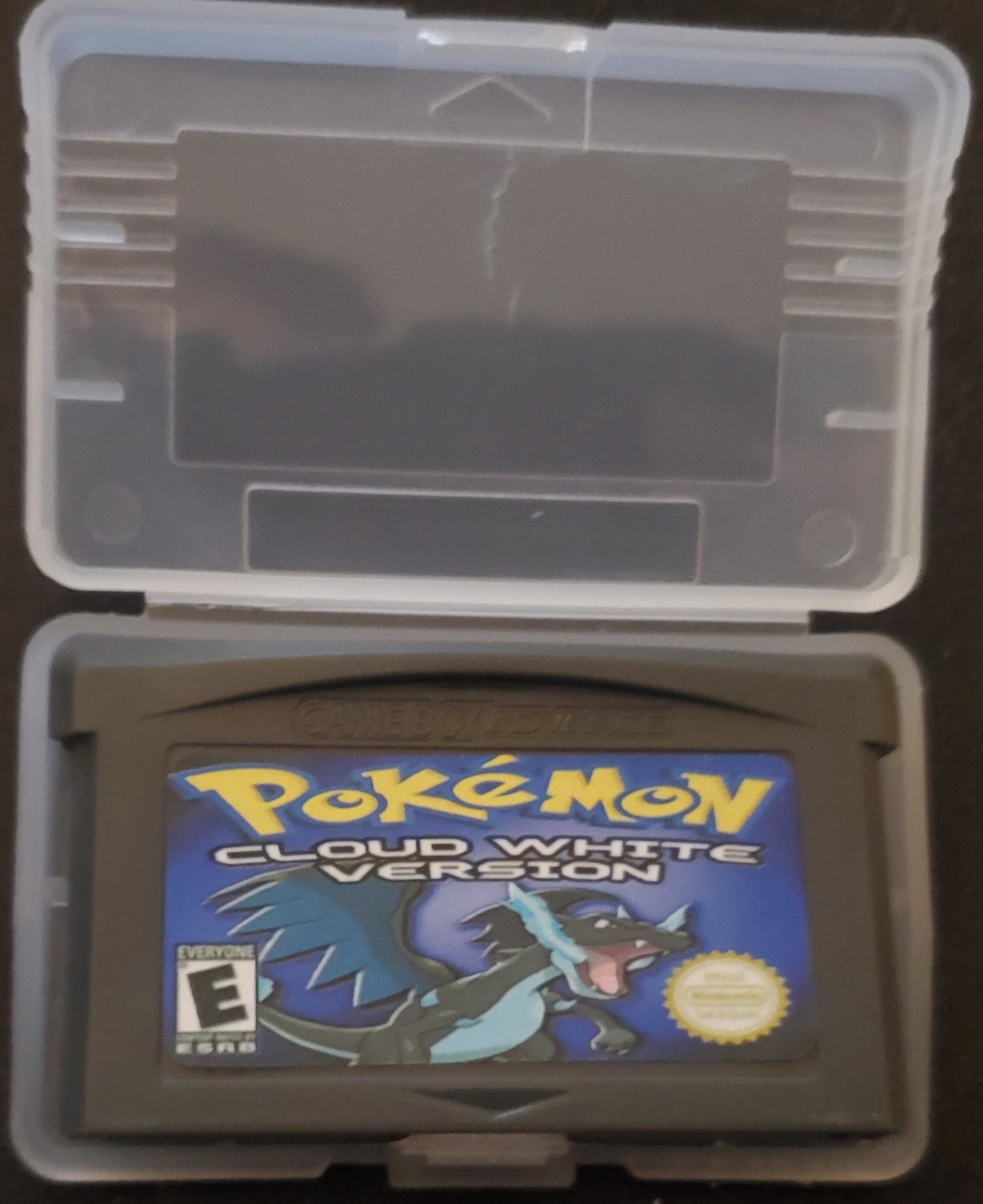 Pokemon Cloud White 3 GBA ROM Hack Video Game Boy Advance