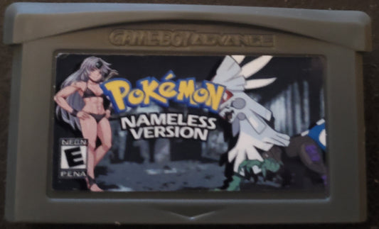 Pokemon Namless GBA Video Game Boy Advance Custom ROM Hack