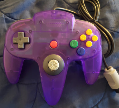 Controller Transparent New Nintendo 64 N64