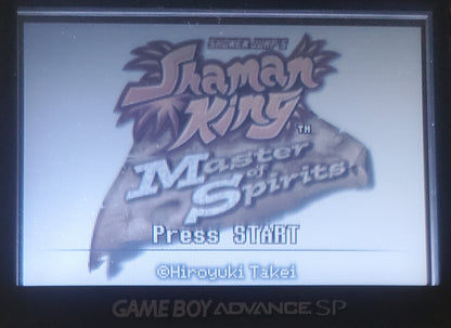 Shaman King: Master of Spirits GBA Video Game Boy Advance 2004