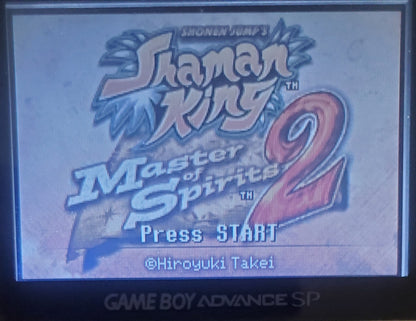 Shaman King: Master of Spirits 2 GBA Video Game Boy Advance 2005