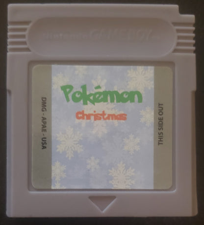 Pokemon Christmas GBC ROM Hack Video Game Custom Gameboy Color