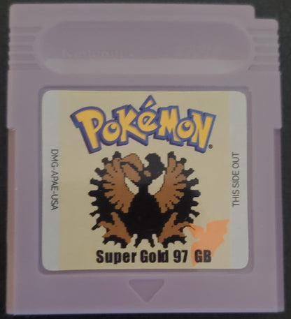 GBC Pokemon ROM Hack Video Game Cartridge Game Boy Color