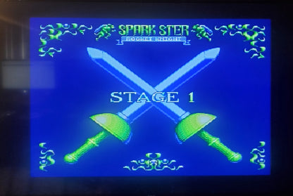 Sparkster Sega Genesis Mega Drive Video Game Cartridge 1994