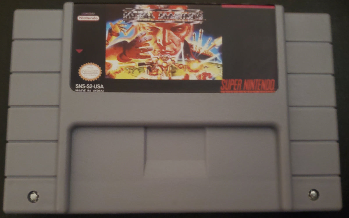 Metal Marines SNES Video Game Cartridge Super Nintendo 1993