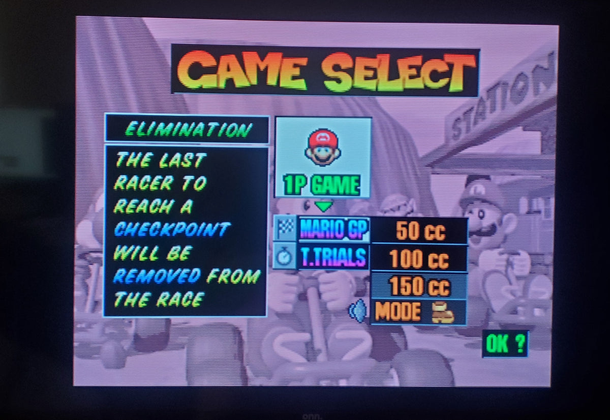 Mario Kart 64: Amped Up N64 Nintendo 64 Video Game Cartridge ROM Hack
