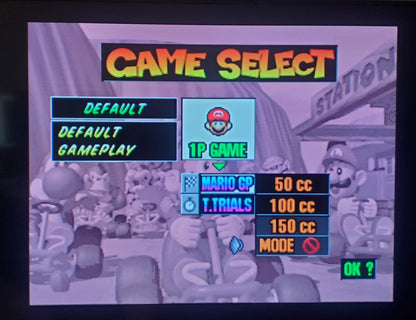 Mario Kart 64: Amped Up N64 Nintendo 64 Video Game Cartridge ROM Hack