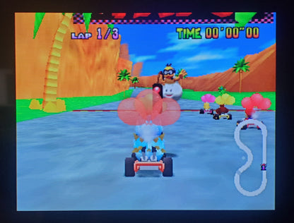 Mario Kart 64: Amped Up N64 Nintendo 64 Video Game Cartridge ROM Hack