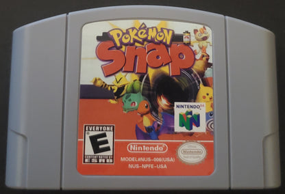 Pokemon Snap N64 Nintendo 64 Video Game Cartridge 1999