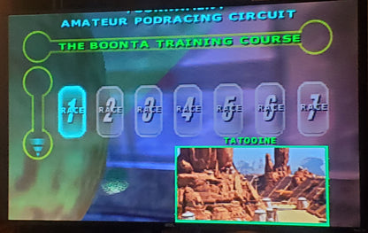 Star Wars Episode I: Racer N64 Nintendo 64 Video Game Cartridge 1999