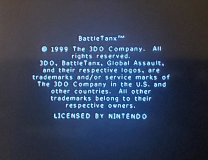 BattleTanx: Global Assault N64 Nintendo 64 Video Game Cartridge 1999