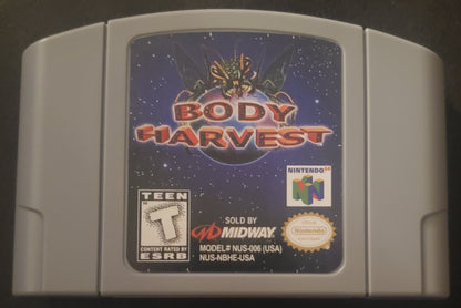Body Harvest N64 Nintendo 64 Video Game Cartridge 1998