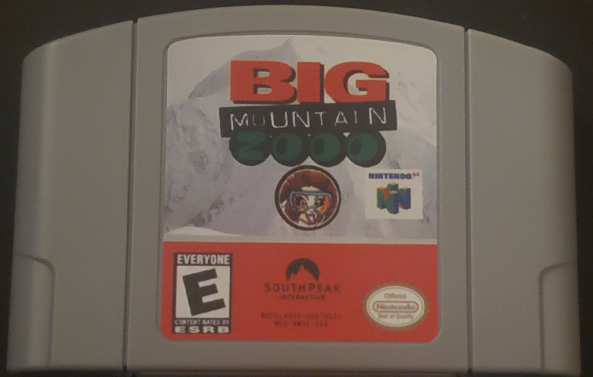 Big Mountain 2000 N64 Nintendo 64 Video Game Cartridge
