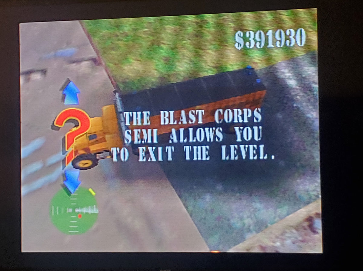 Blast Corps N64 Nintendo 64 Video Game Cartridge 1997
