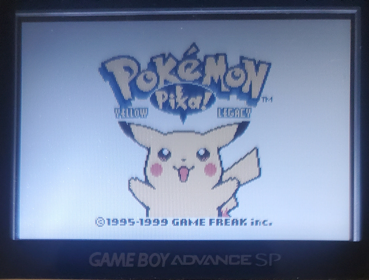 Pokemon Yellow Legacy GBA ROM Hack Video Game Boy Advance