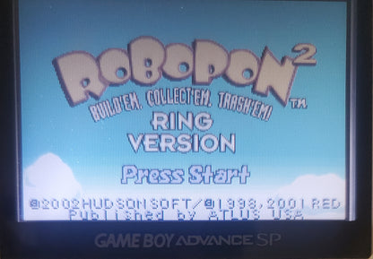 Robopon 2 Ring Version GBA Video Game Cartridge Game Boy Advance 2002
