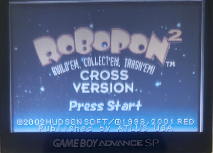 Robopon 2 Cross Version GBA Video Game Cartridge Game Boy Advance 2002