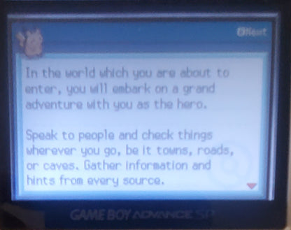 Pokemon Nova Silver GBA Pokemon ROM Hack Video Game Boy Advance