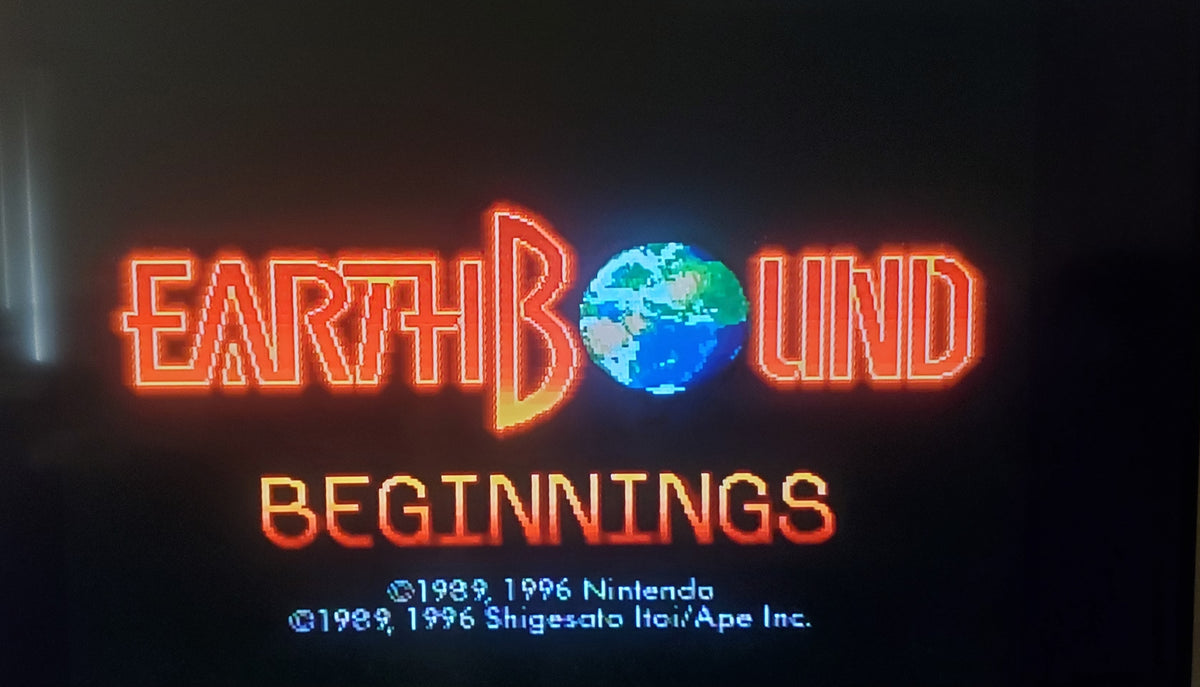 Earthbound:Beginnings ROM Hack SNES Video Game Super Nintendo ROM Hack
