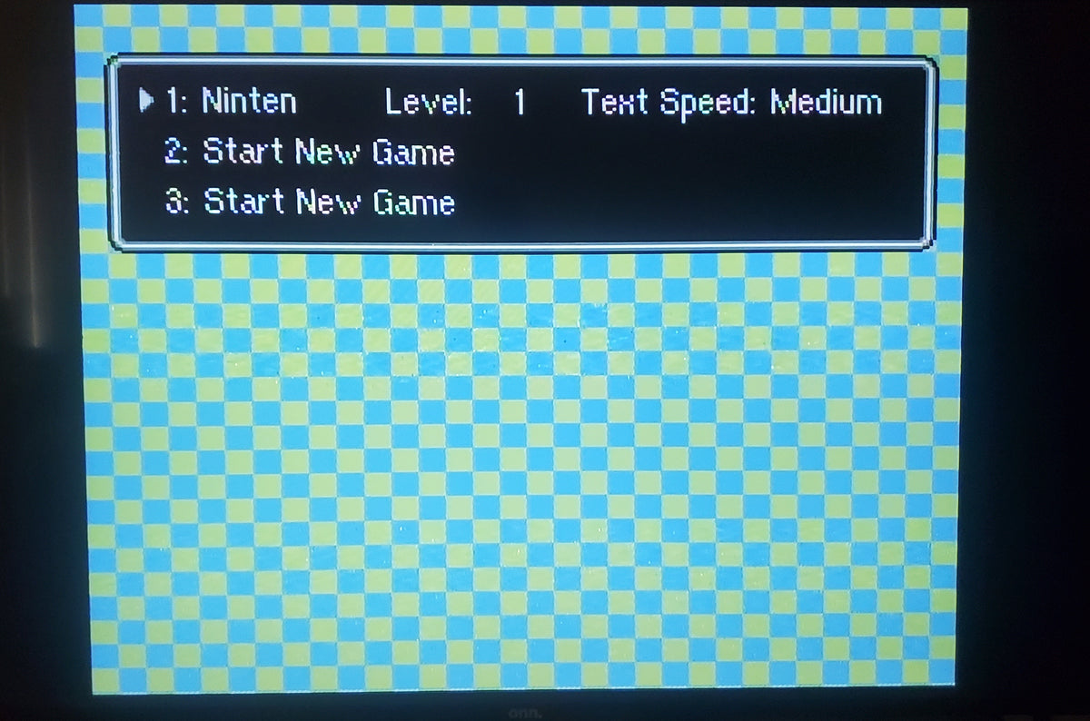 Earthbound:Beginnings ROM Hack SNES Video Game Super Nintendo ROM Hack