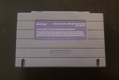 The Pirates of Dark Water SNES Video Game Cartridge Super Nintendo 1994