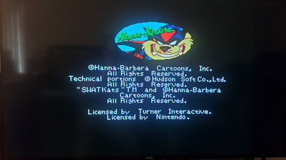 SWAT Kats: The Radical Squadron SNES Video Game Cartridge Super Nintendo