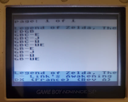 2750 in 1 Everdrive GBC Video Game Boy Color