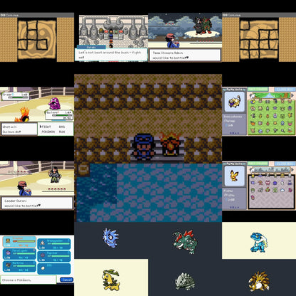 Pokemon Lazarus GBA ROM Hack Video Game Custom Gameboy Advance