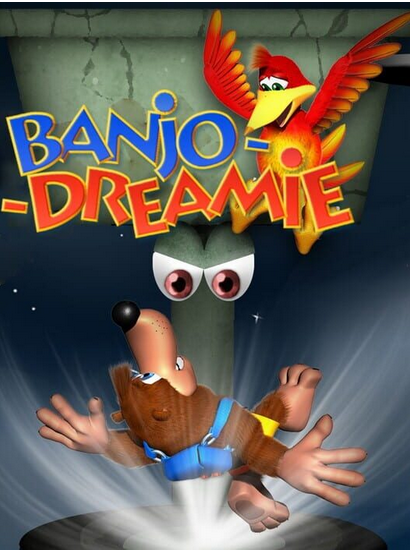 Banjo Dreamie N64 Nintendo 64 Video Game Cartridge