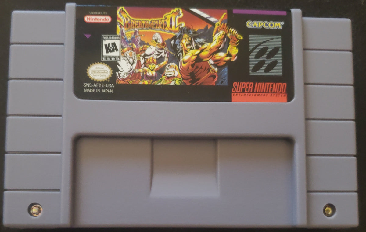 Breath of Fire 2 SNES Video Game Cartridge Super Nintendo 1994