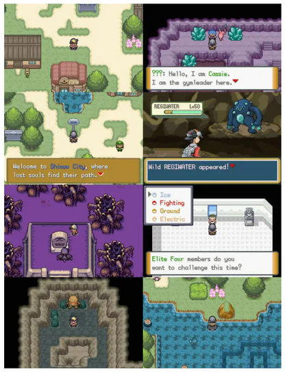 Pokemon Dark Cry GBA ROM Hack Video Game Custom Gameboy Advance