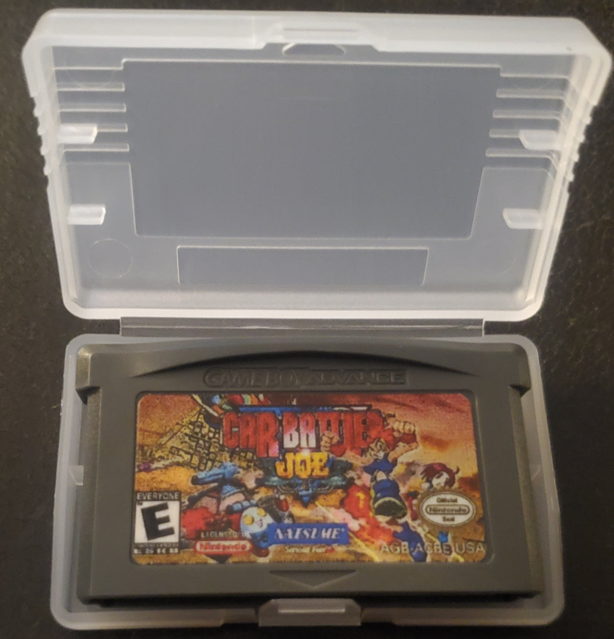 Car Battler Joe GBA Video Game Cartridge Game Boy Advance 2001