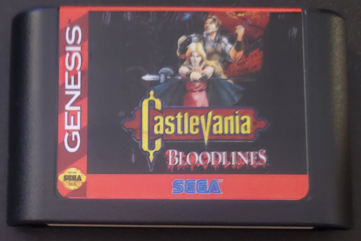 Sega Genesis Mega Drive Video Game Cartridges