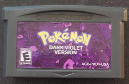 Pokemon ROM Hacks GBA Video Game Cartridges Custom Gameboy Advance
