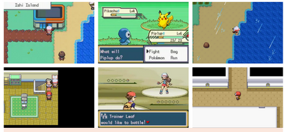 Pokemon Cloud White 3 GBA ROM Hack Video Game Boy Advance