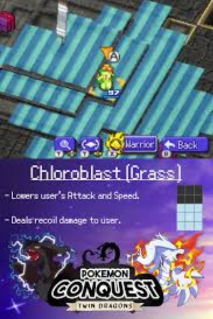 Pokemon Conquest Twin Dragons Nintendo DS Custom ROM Hack Video Game