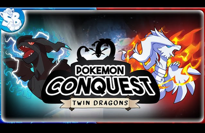 Pokemon Conquest Twin Dragons Nintendo DS Custom ROM Hack Video Game